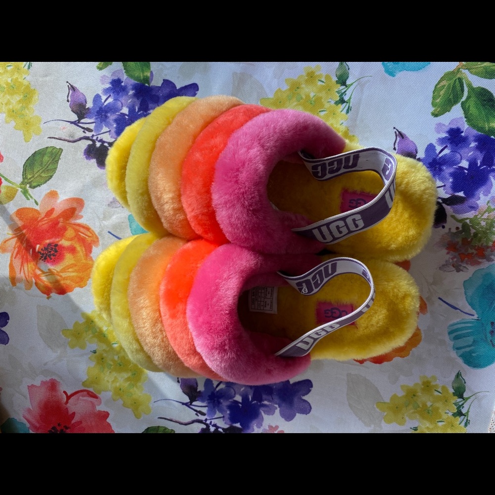 Ugg Pride Fluff Yeah Slides!